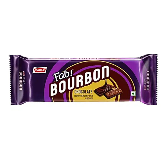 Parle Fab Bourbon Biscuits, 135 g Pouch