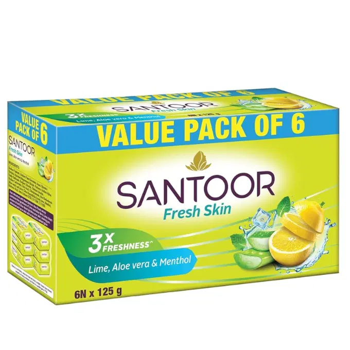 Santoor ( Pack of 6 )