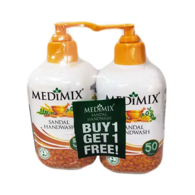 Medimix Handwash - Sandal 250 ml (Buy 1 Get 1 Free)