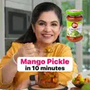 Double Horse Cut Mango Pickle Bottle 200g – image 2