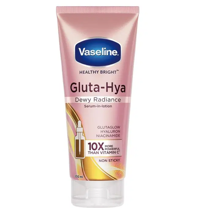 Vaseline Gluta-Hya Dewy Radiance Lotion with Glutathione - 200 ml (200 ml)