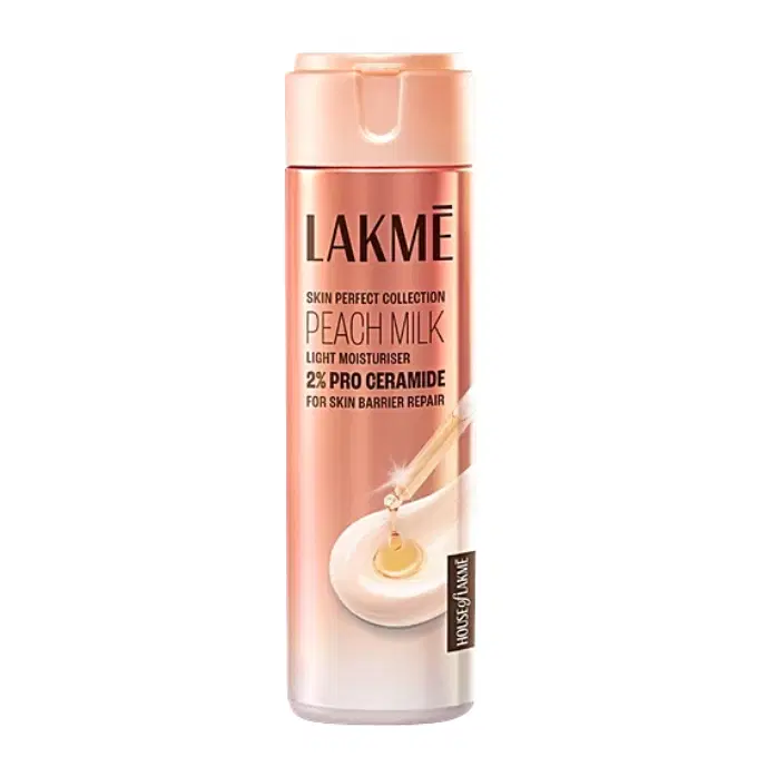 Lakme 2% Pro Ceramide Peach Milk Moisturiser, 120 ml 4.1