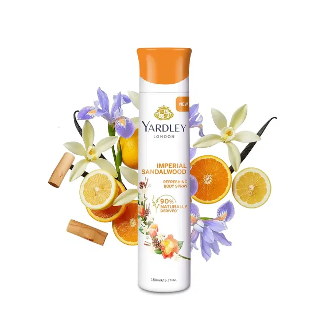 Yardley London Imperial Sandalwood Perfumed Deo For Women, 150ml