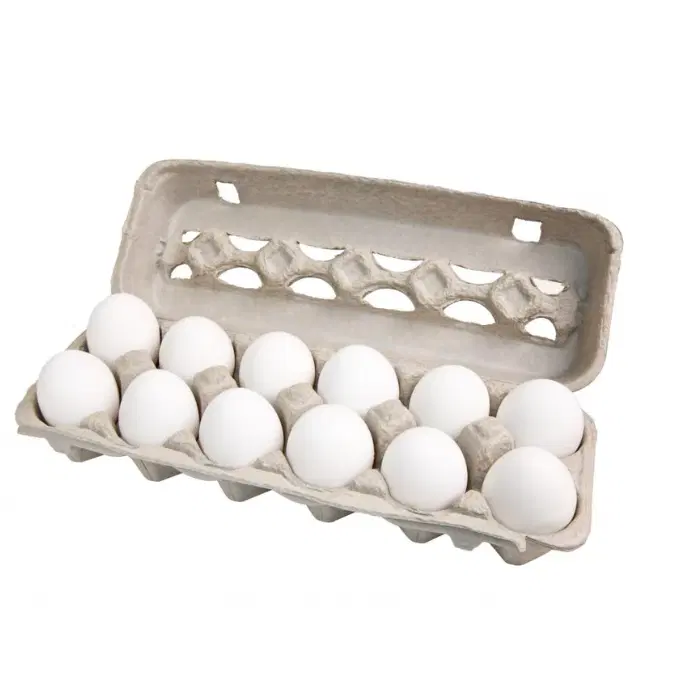 Fresh Farm White eggs Pack of 12