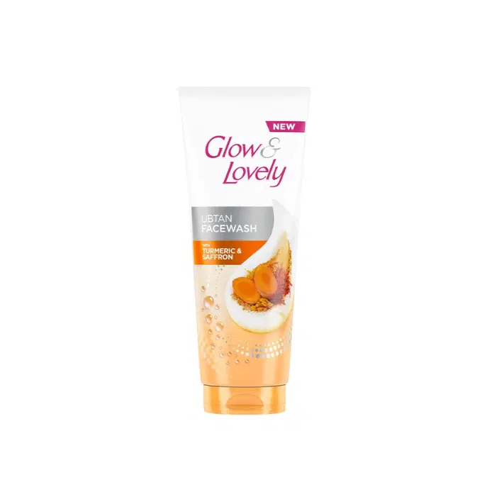 Glow & Lovely Ubtan Facewash With Turmeric And Saffron 100 g