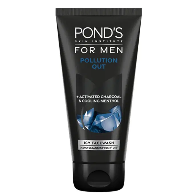 Ponds Men Pollution Out Icy Facewash, 150 gm