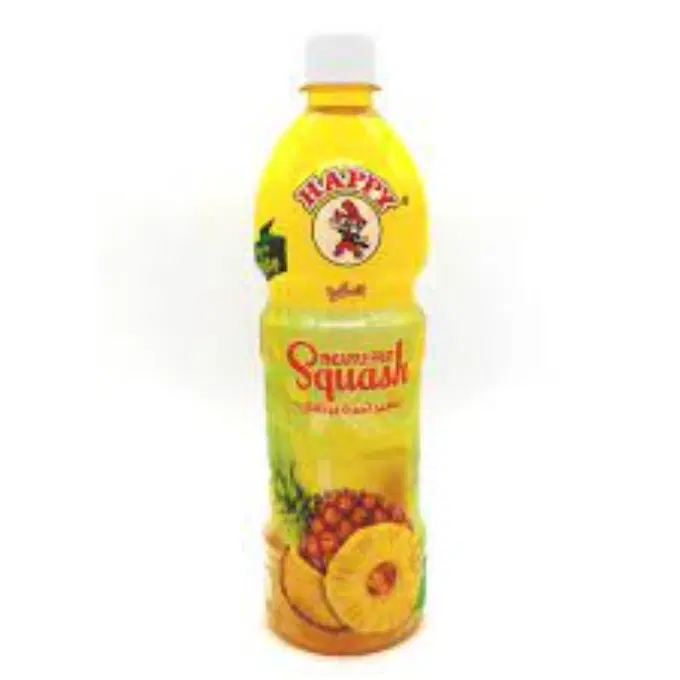 HAPPY SQUASH PINEAPPLE 750ML