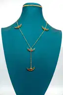 Red Chandravanka chain set – image 4