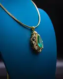 Emerald CZ Pendant – image 2