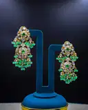 Emerald polki Hasli Necklase set – image 2