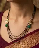 Emerald polki blackbeads – image 2
