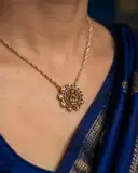 Floral Lakshmi Pendant – image 2