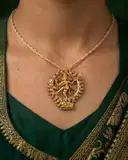Nataraja Kundan Pendant – image 2
