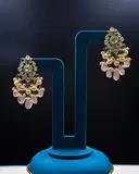 Pink polki Choker set – image 3
