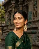 Polki pearl Earrings – image 2