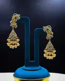 Swarovski pearls mossinate earrings – image 1