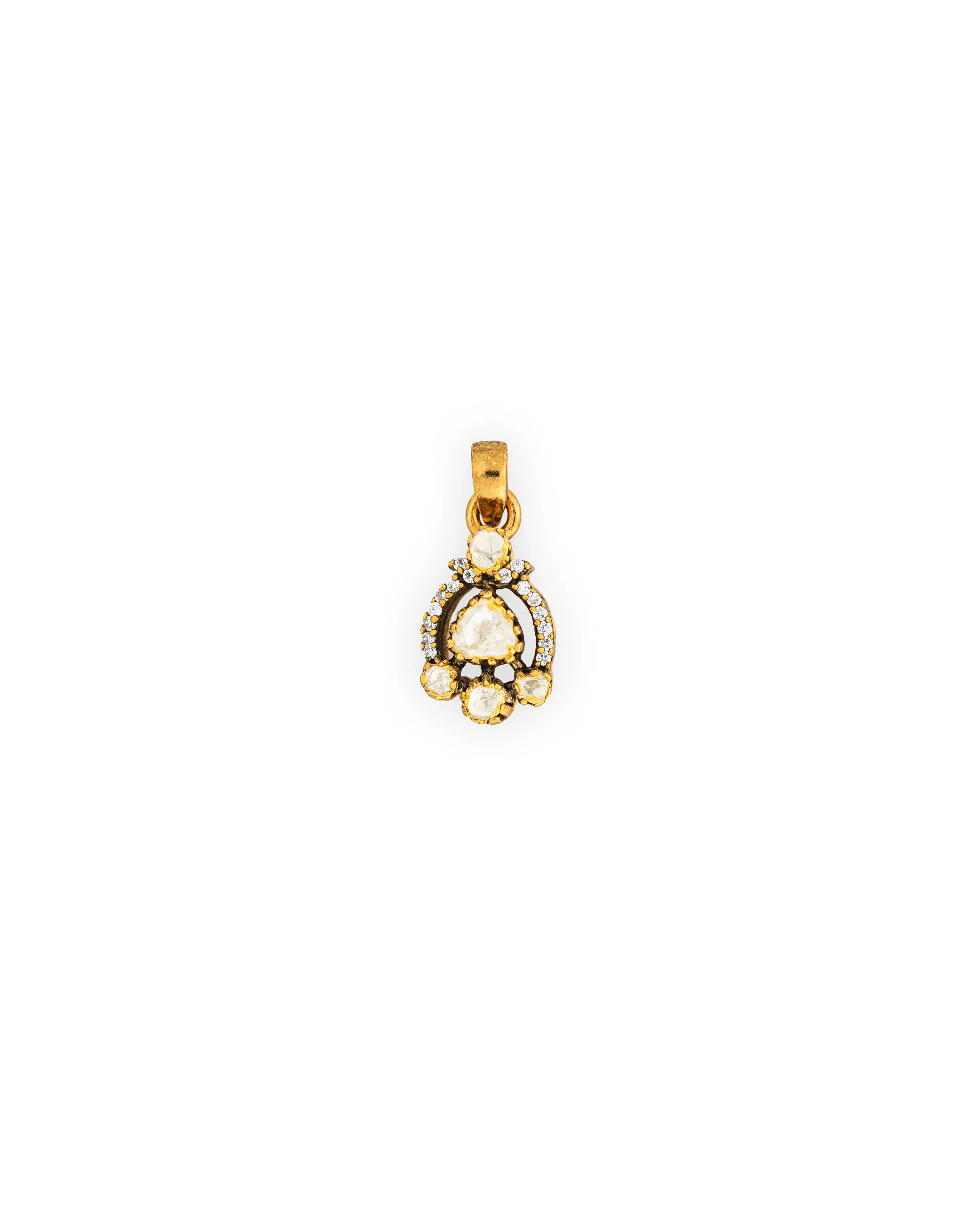 Tri polki drop Pendant