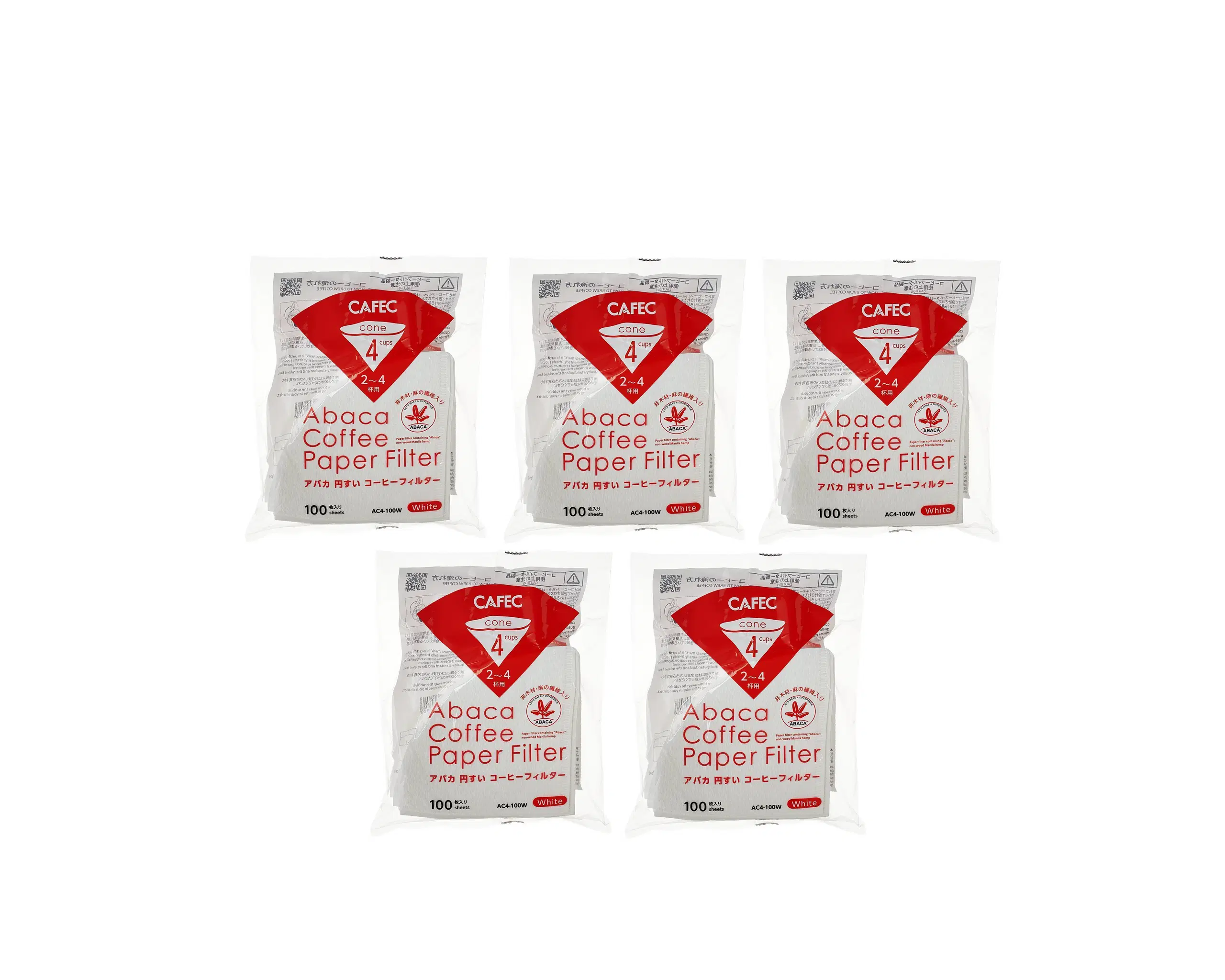 Cafec V60 Paper Filter Size 02