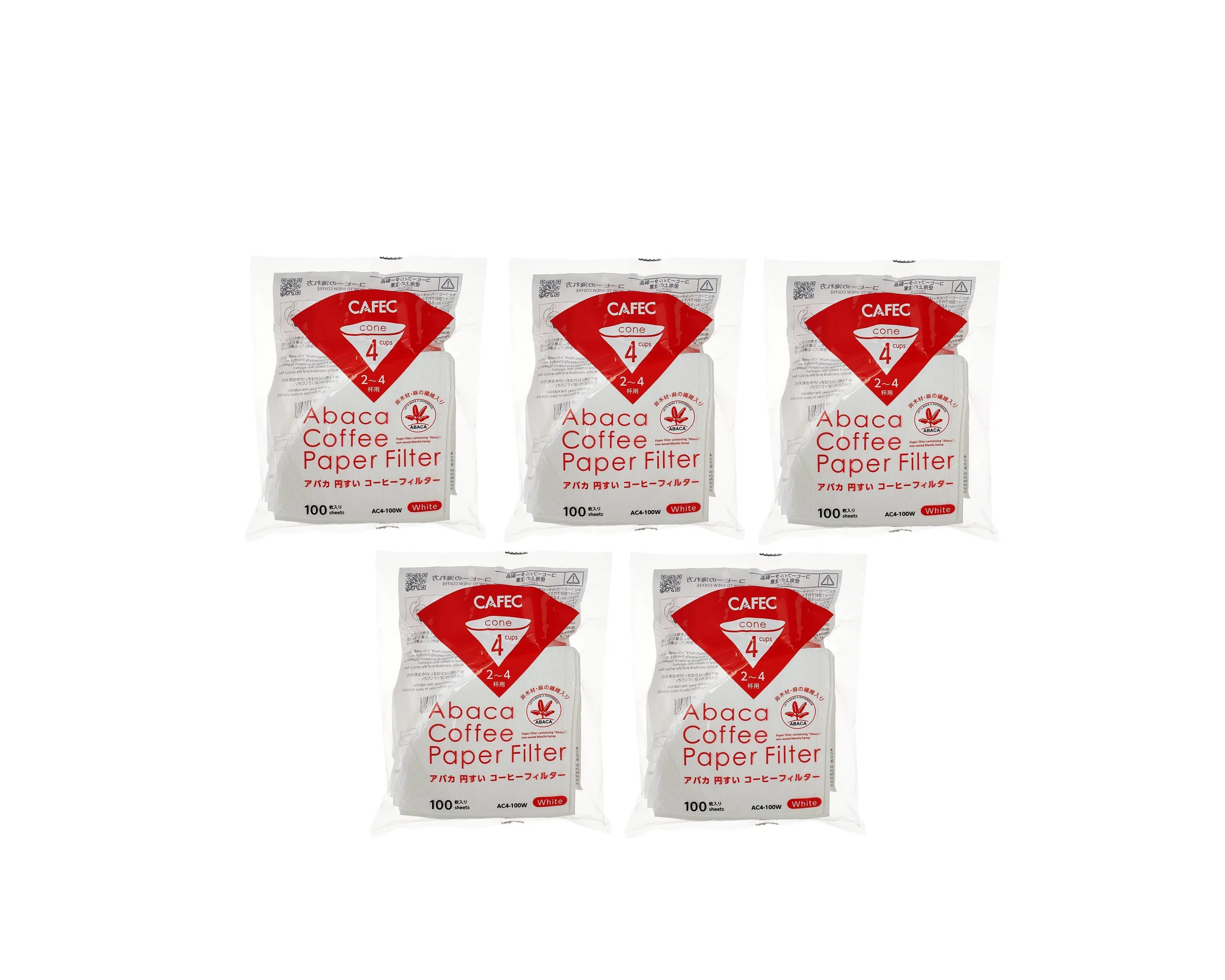 Cafec V60 Paper Filter Size 02