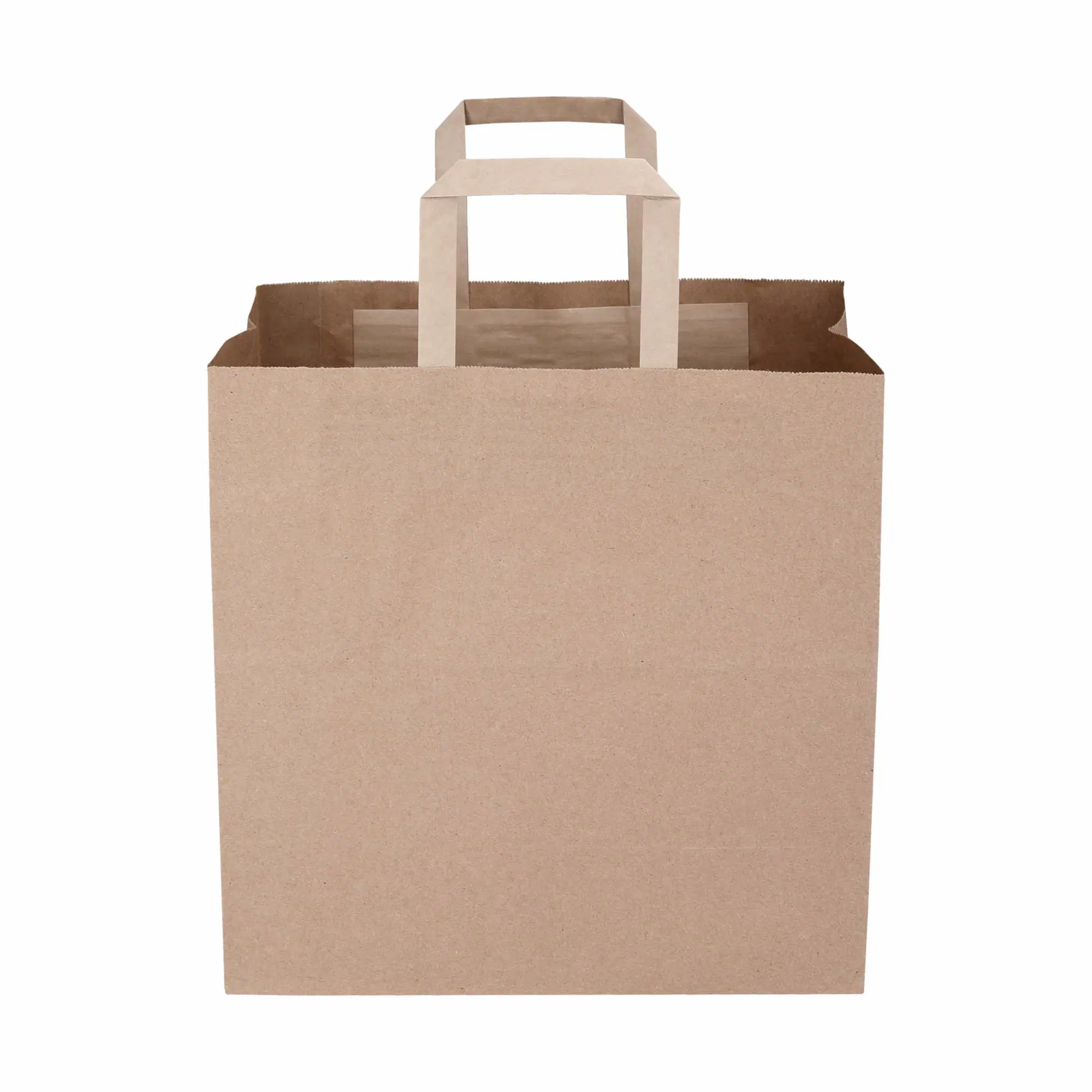 Brown Paper Bag with Flat Handle
