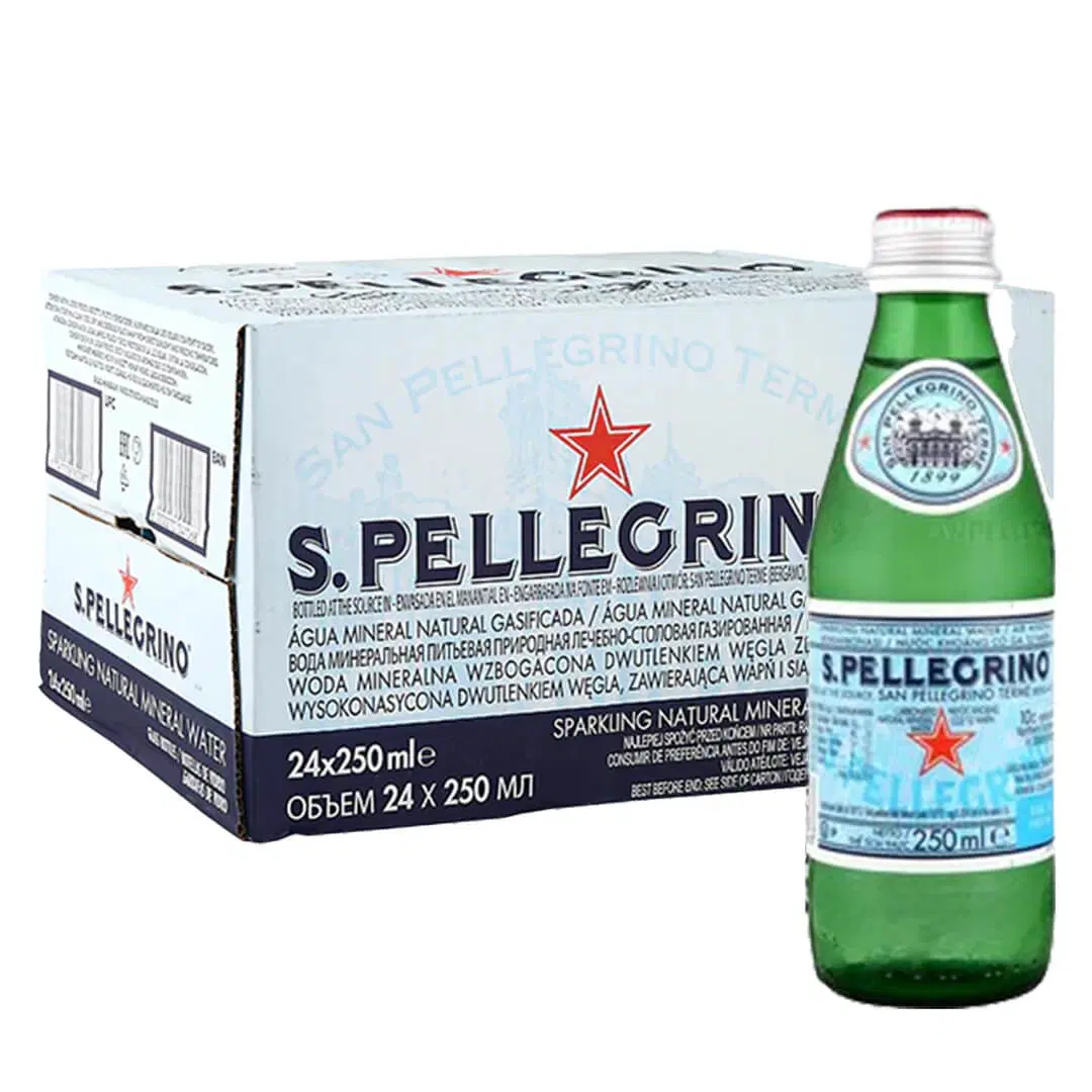 San Pellegrino Sparkling Water Glass 250ml