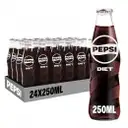 Pepsi Diet Glass 250ML x 24 – image 1