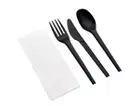 Cutlery Set - Set 4*1 ( Fork, Spoon, Knife, Napkin ) – image 1