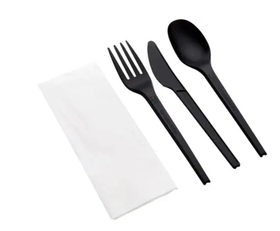 Cutlery Set - Set 4*1 ( Fork, Spoon, Knife, Napkin )
