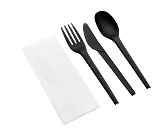 Cutlery Set - Set 4*1 ( Fork, Spoon, Knife, Napkin )