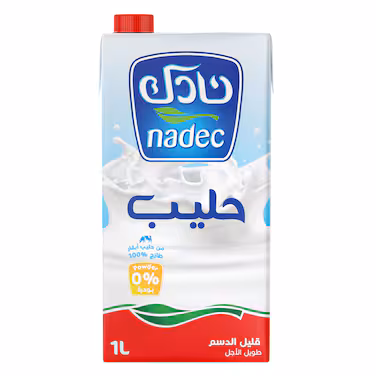 حليب نادك كامل الدسم طويل الأجل