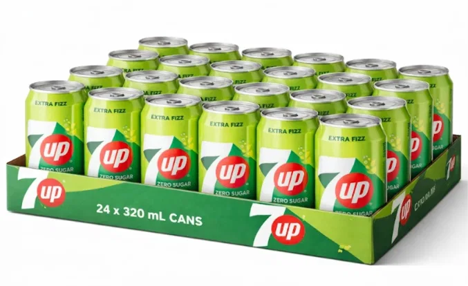 7up Diet Can 320ML