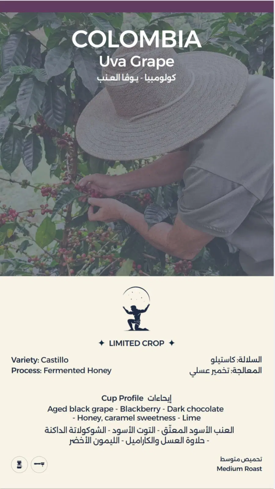 Colombia Uva Grape Coffee