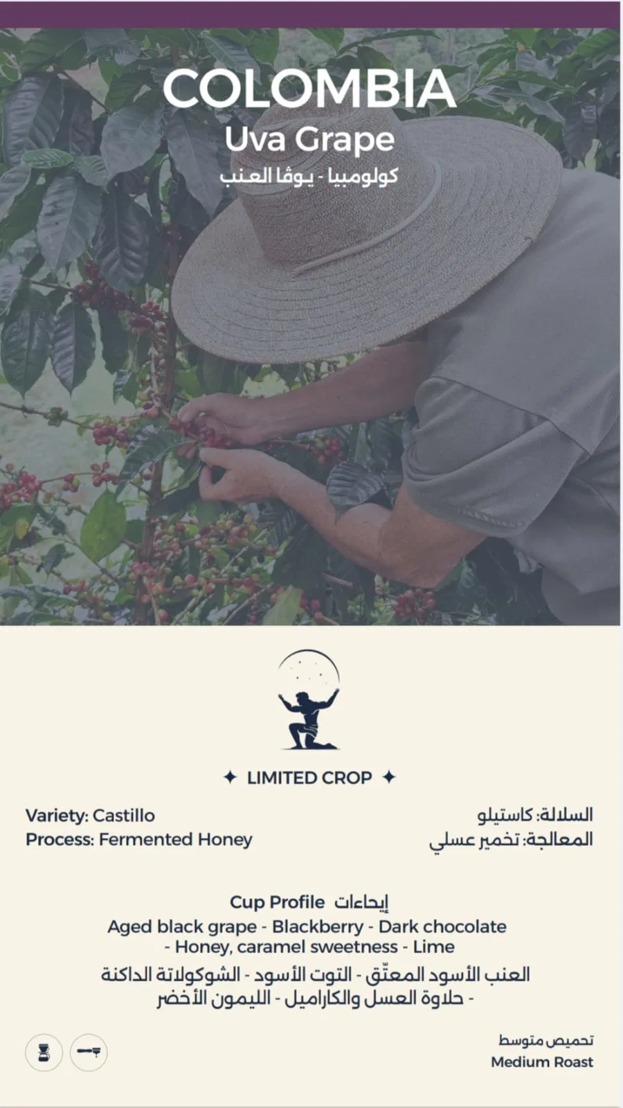 Colombia Uva Grape Coffee