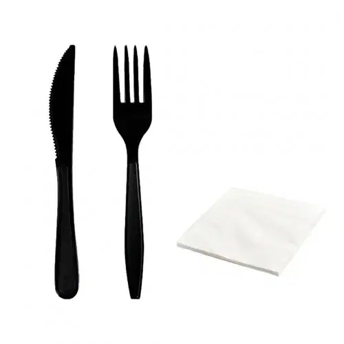 Cutlery Set - Set 3*1 ( Fork, Knife, Napkin )