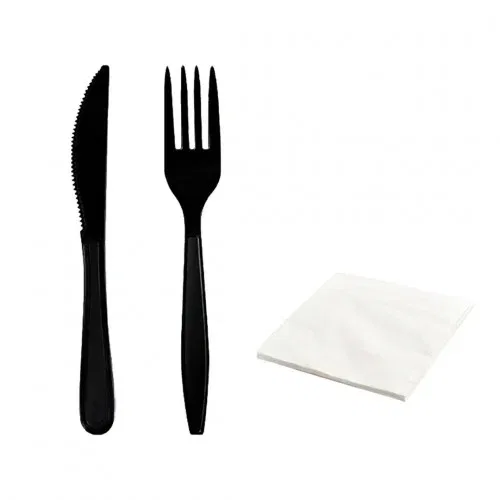 Cutlery Set - Set 3*1 ( Fork, Knife, Napkin )