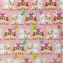 Gifting paper / gift paper with multiple design - 2 papers – image 1