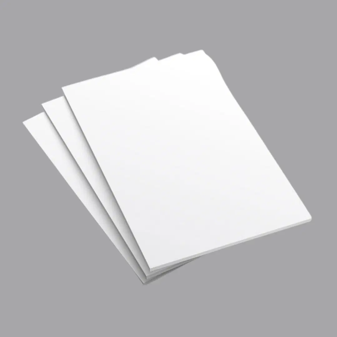 Plain A4 sheets / Drawing paper sheets / A4 paper white - 3 sheets (140 gsm )