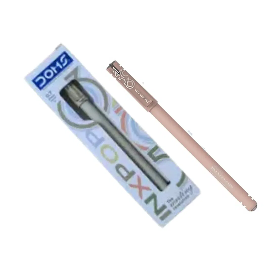 Doms INXPOP Ballpen-Red -0.7mm / Red  ball pen / 1 pen
