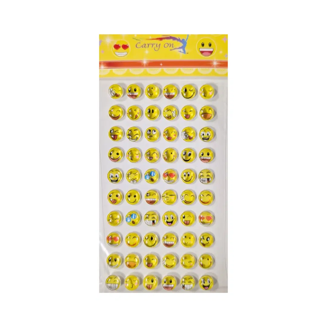 Emoji Stickers Sticky Stone DIY Activity (3D)