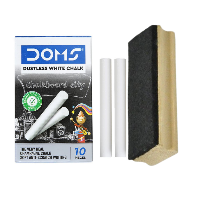 Chalk and duster