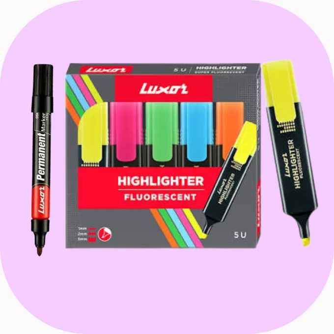 Markers & Highlighters