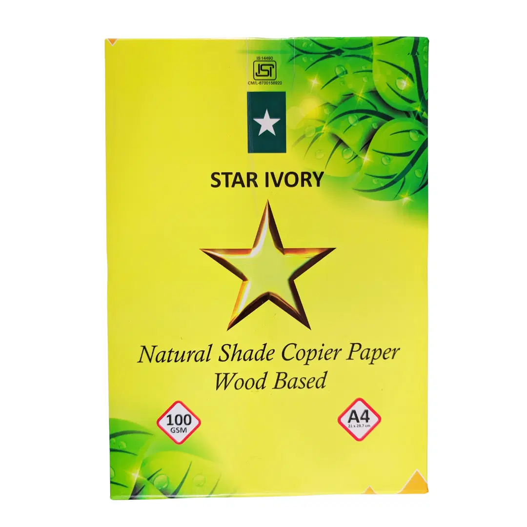 Star Ivory  A4 Size Copier paper 100gsm - A4 Ream / A4 sheets / a4 rim