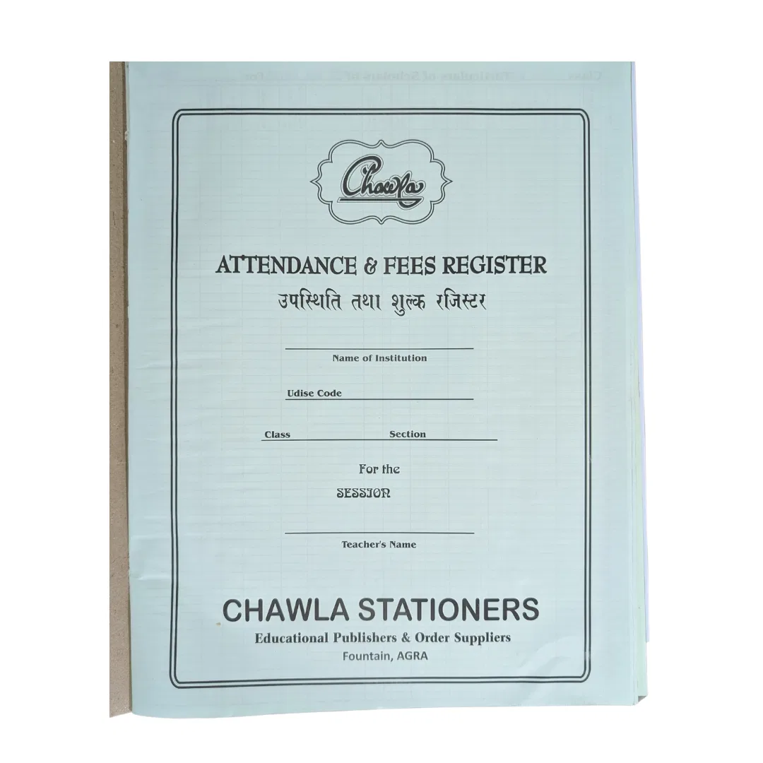 Attendence Register- Big Size / big attendence register 