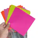 Multicolour small Thin Craft papers (10 colorful sheets) / multicolour papers  – image 2