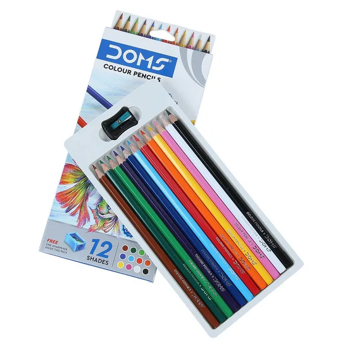 Doms Pencil colours - 12 shades / Pencil colors
