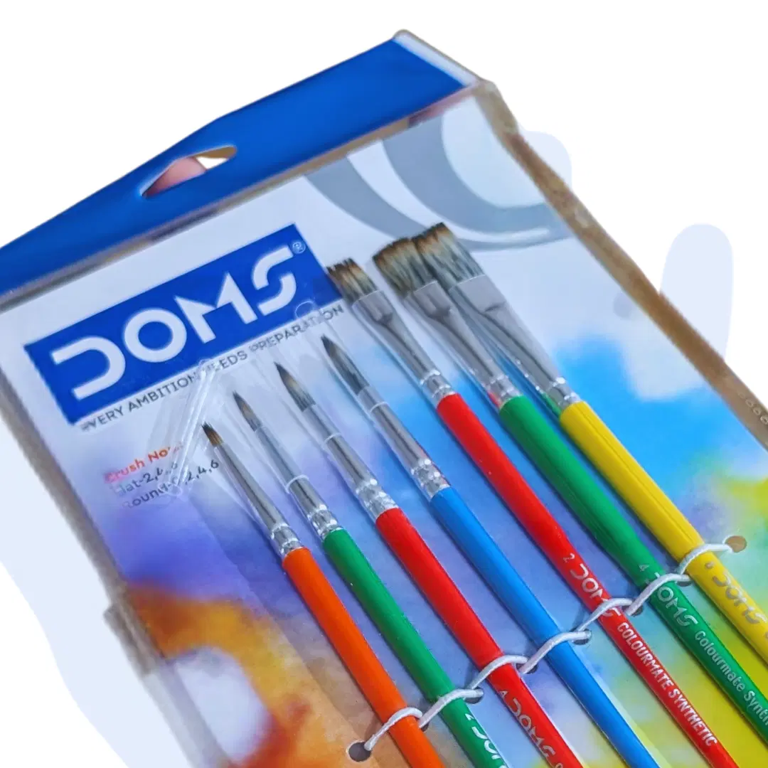 Doms Brush set (7 Brushes) / Paint brush set