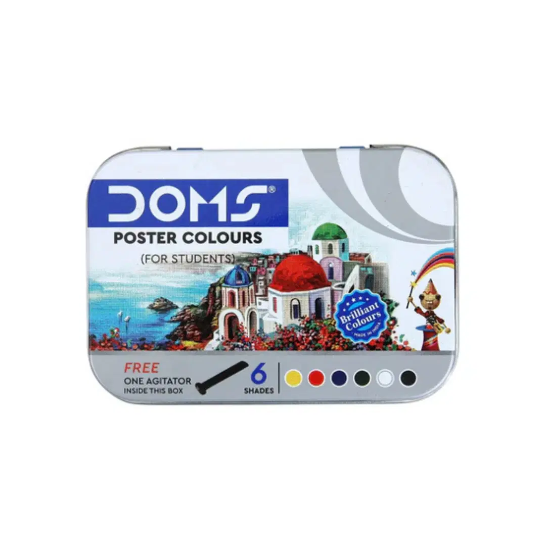 Doms Poster Colours (6 shades) / poster colors / water colors