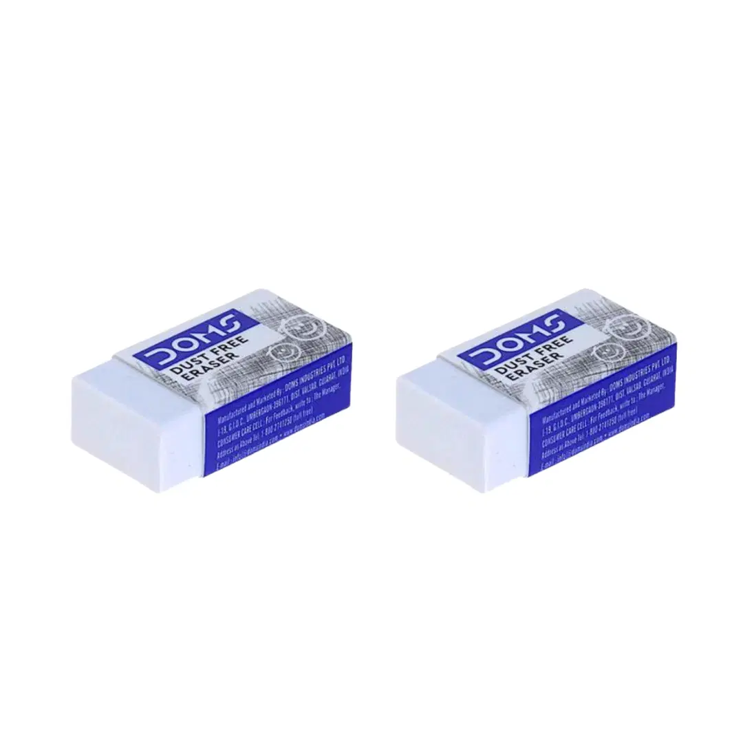 Doms Dust free Small Eraser / Rubber / Doms rubber / Doms eraser