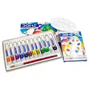 Doms Water Colour Tubes (12 shades) with Mixing Palete – image 2
