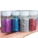 Dry Glitter - 12 bottles (multicolours) – image 1